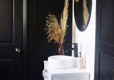 Before & After: A Modern, Art-Deco-Inspired Bathroom Makeover