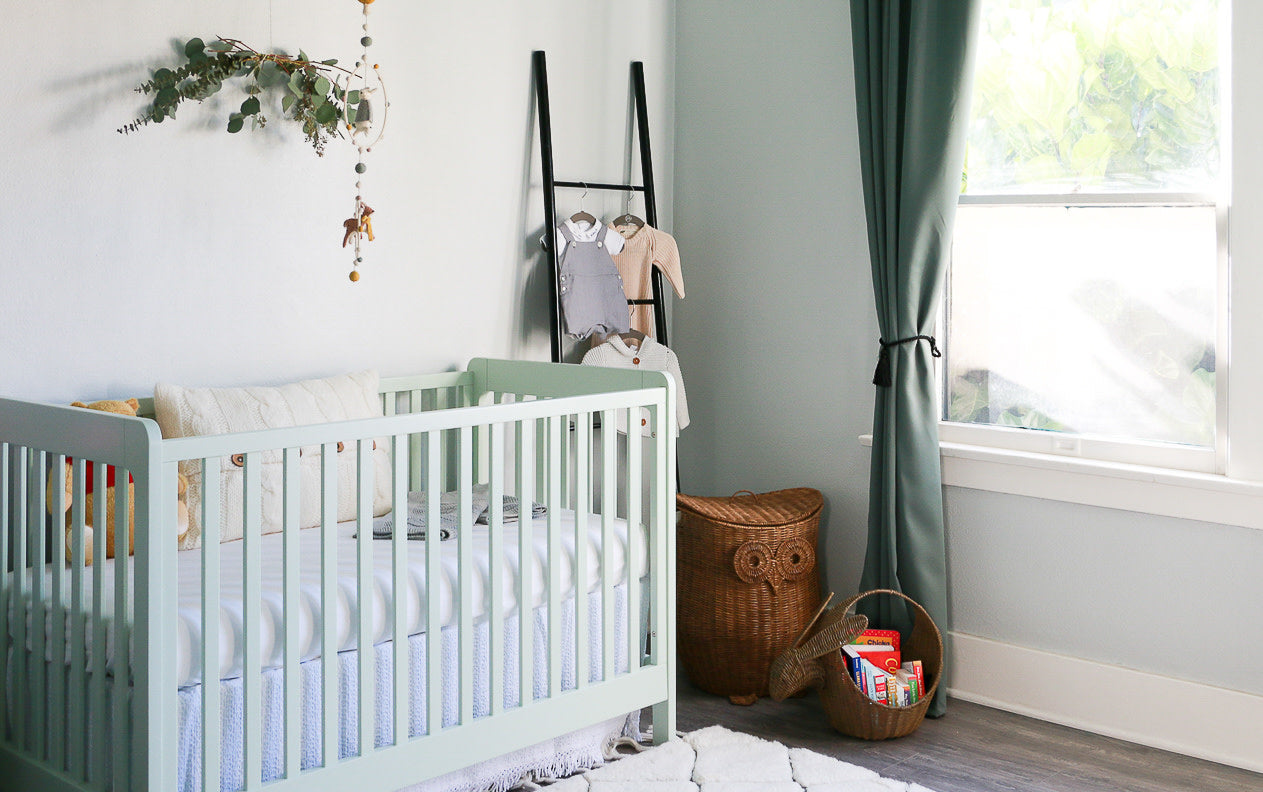Two Tone Walls Woodland Nursery Decor Clare