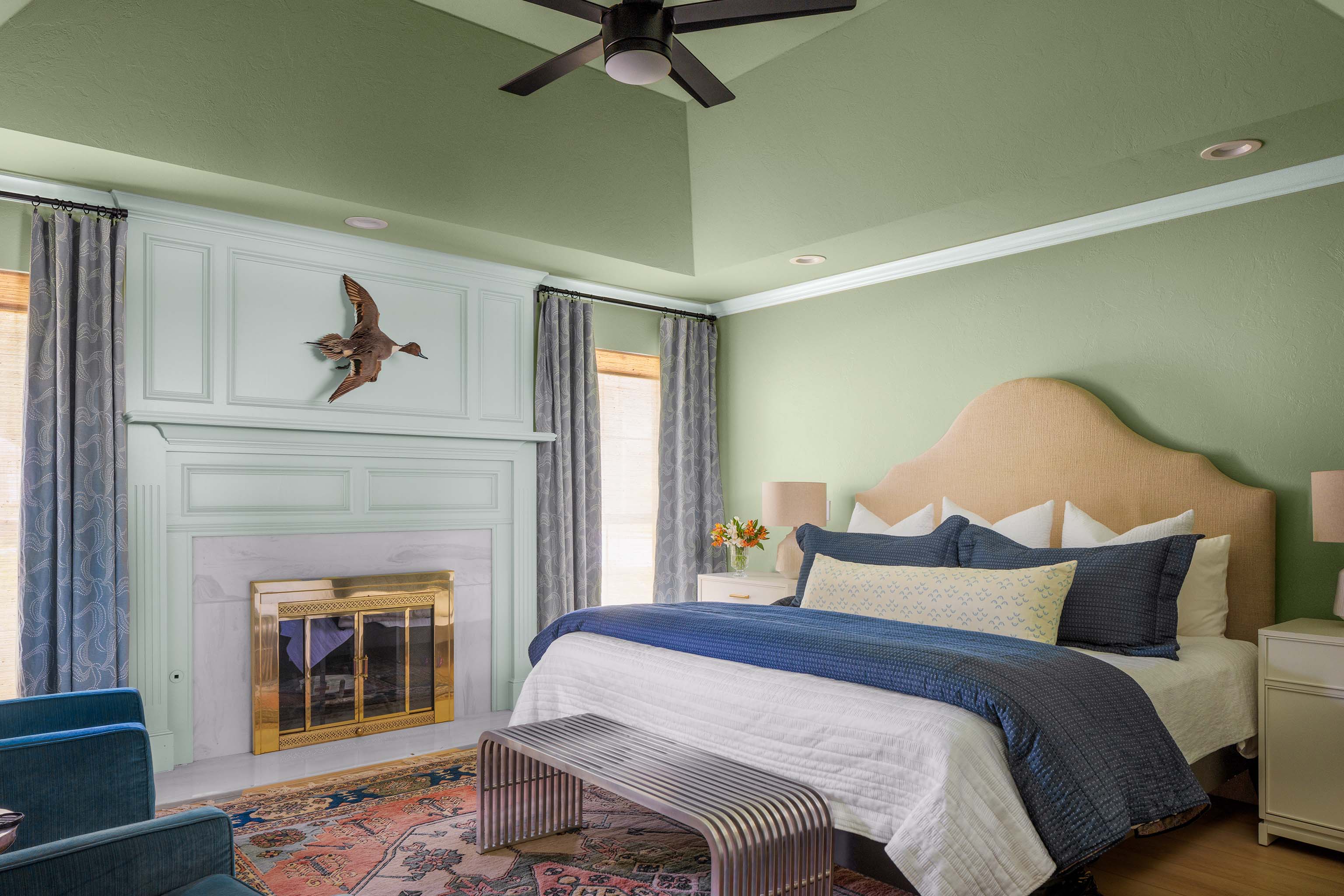 Clever Bedroom Design Ideas For A Green Color Scheme Clare clever-bedroom-design-ideas-for-a-green-color-scheme-clare