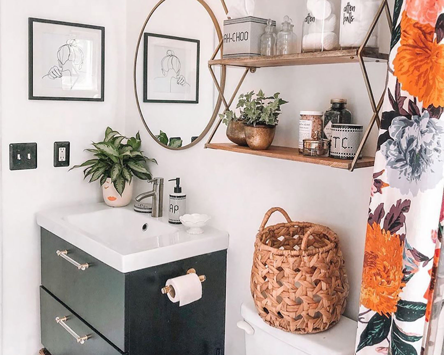 Wall online paint bathroom