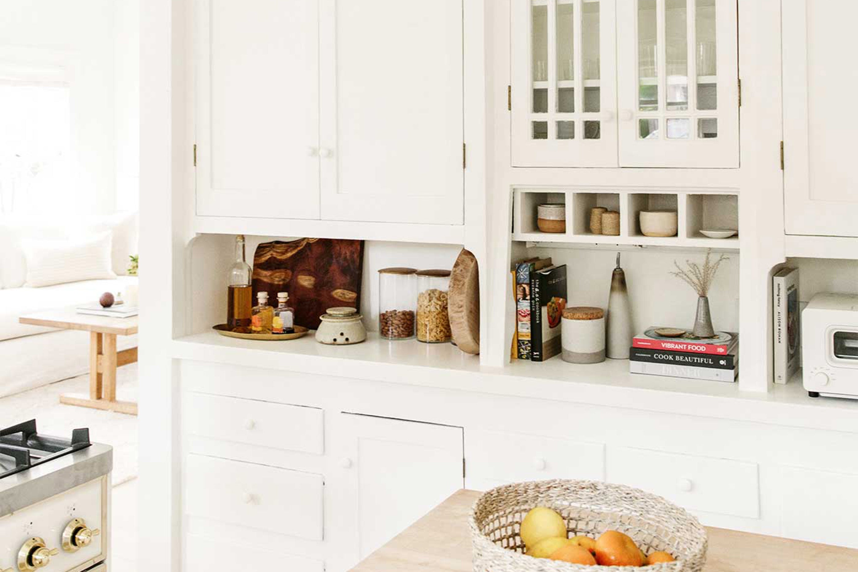 White Kitchen Cabinet Ideas | Clare