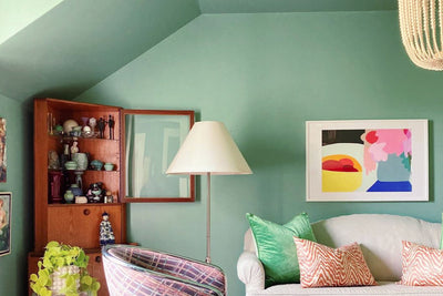 How to Create Cozy, Super-Saturated Vibes with Color Drenching