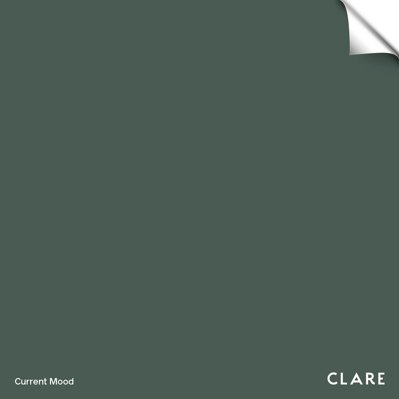 Current Mood Green Interior Paint Color Clare