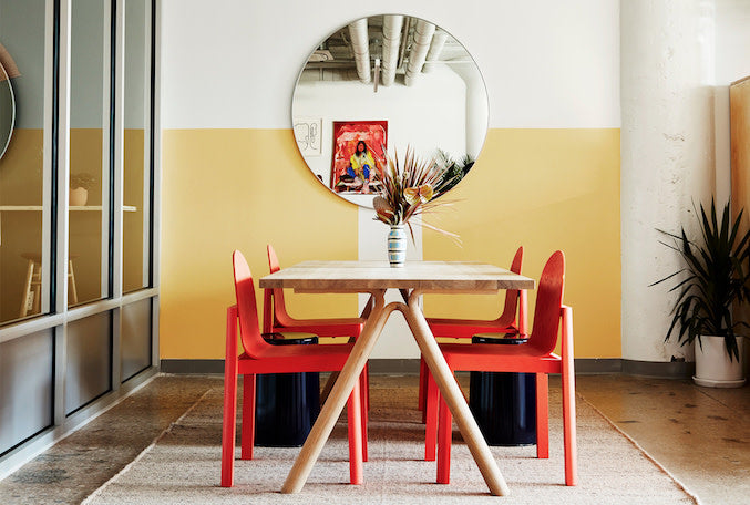 Colorblock Wall Painting