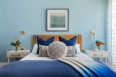 Get Inspired by This Relaxing Blue Bedroom Makeover
