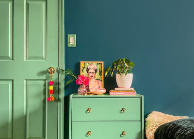 10 Creative Paint Ideas, from Rainbow Walls to Bold Halls
