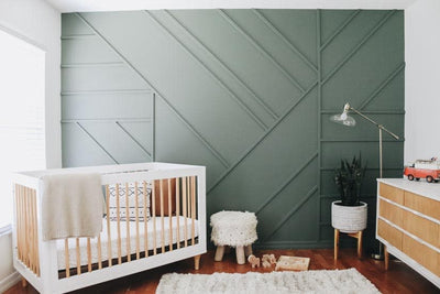 Upgrade Your Bedroom Accent Wall With This Stunning DIY