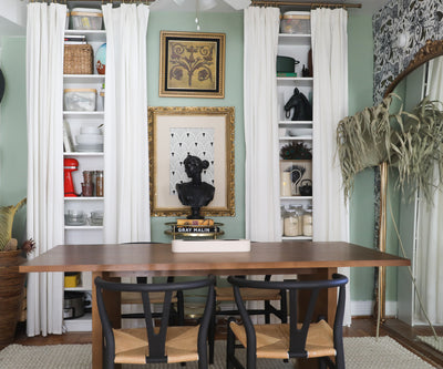 This Dining Room Accent Wall Makes Money Moves
