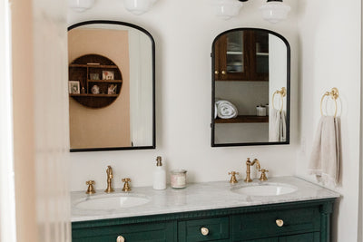 Small Room, Big Personality: A Bold and Bright White Bathroom Transformation