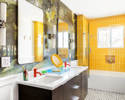 4 Creative & Colorful Bathroom Ideas, Courtesy of a Fashion Blogger