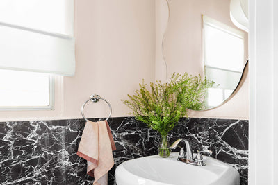 Need Ideas for Your Powder Room? This Makeover Has You Covered!