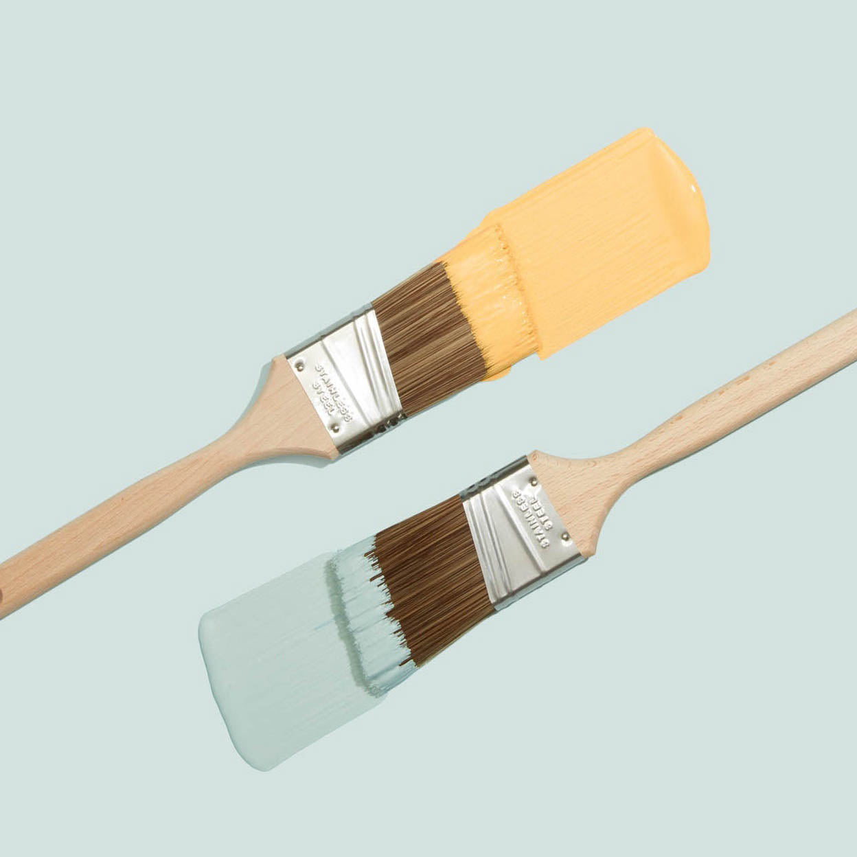 Paint Brush, Angled Trim Paint Brush