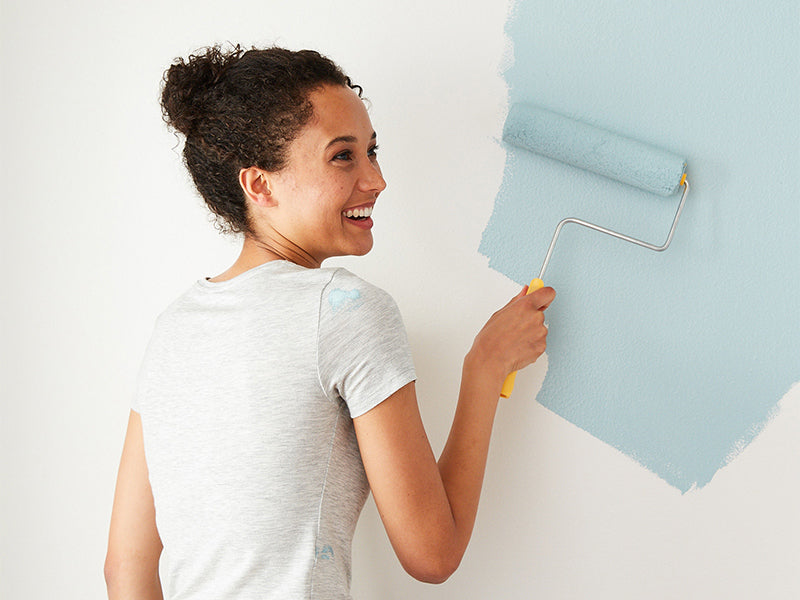 Our water-based interior Wall Paint and Trim Paint are zero VOC and GREENGUARD Gold certified which ensures fewer pollutants and better indoor air quality.
