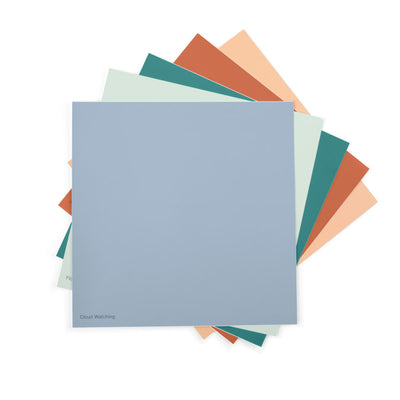 Summery orange, blue and teal paint swatches from Clare. Discover the perfect summer paint colors with this limited-edition paint swatch kit that includes sun-drenched hues and tranquil blues.
