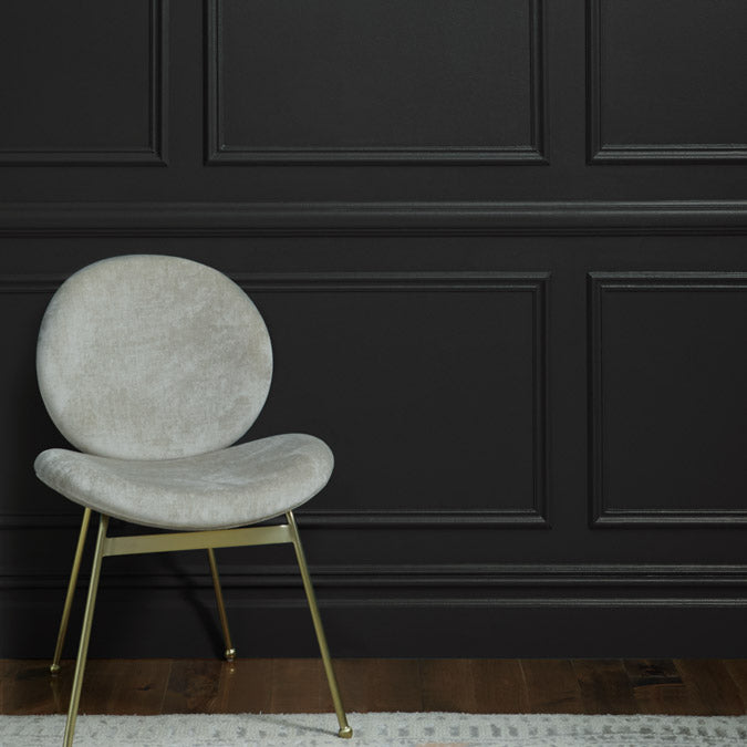 Blackish | Almost Black Paint Color | Clare