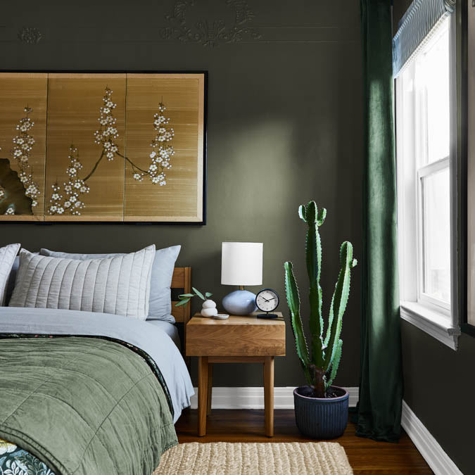Clare Field Trip Green Premium Zero VOC Interior Paint Gallon