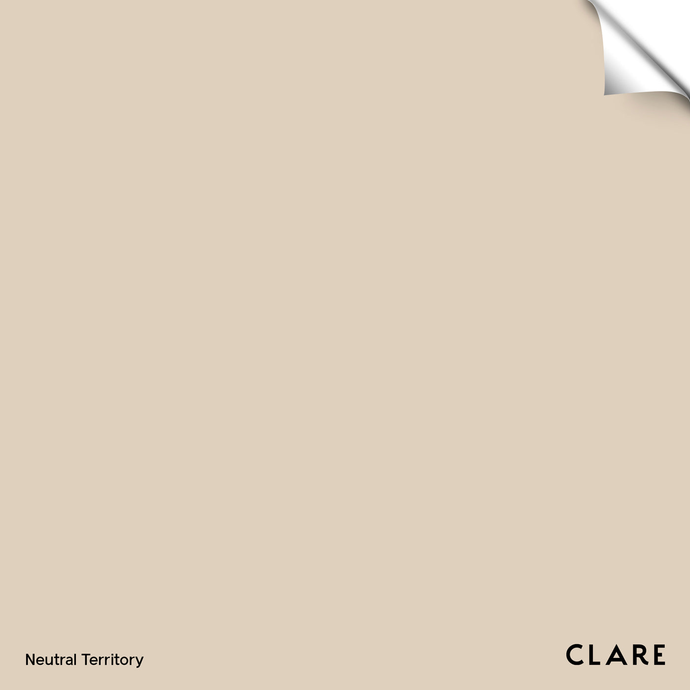 Neutral Territory | Beige Wall Paint | Clare