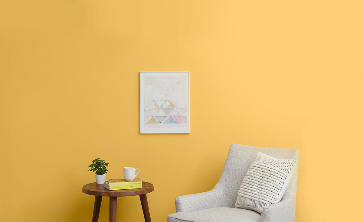 Golden Hour Yellow Paint Clare